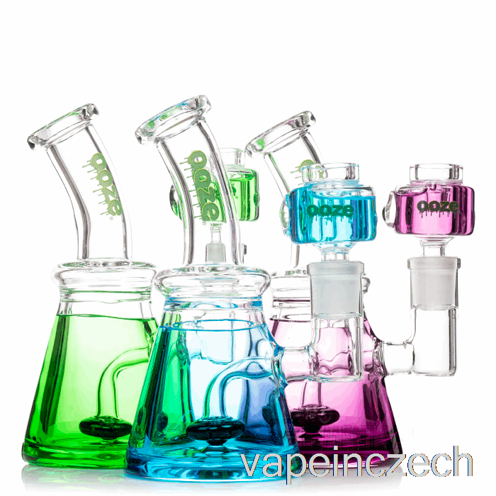 Ooze Glyco Freezable Bong Scarlet (red) Vape Pen